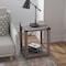 Flash Furniture 17.5 W, 17.5 L, 22 H, Engineered Wood, Gray Wash ZG-036-GY-GG - alternate 6